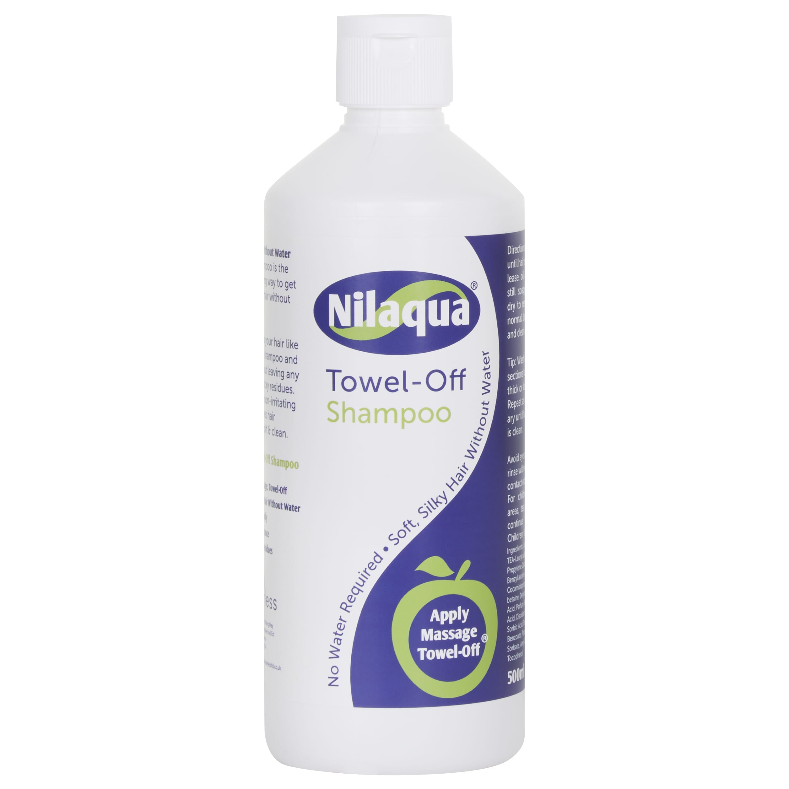 Nilaqua White Towel Off Shampoo (500Ml) 500Ml