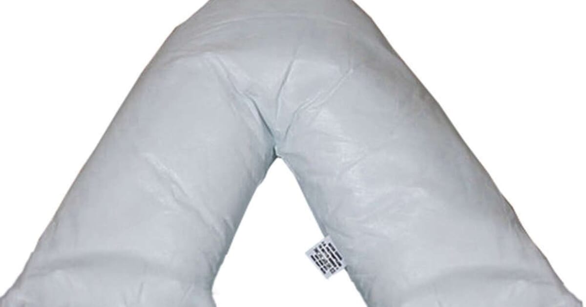 NRS Healthcare Waterproof V Shaped Nursing Pillow NRS Healthcare Pro