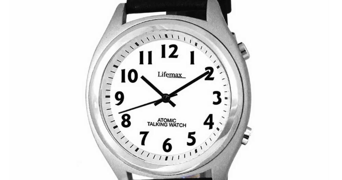 Lifemax atomic talking watch sale
