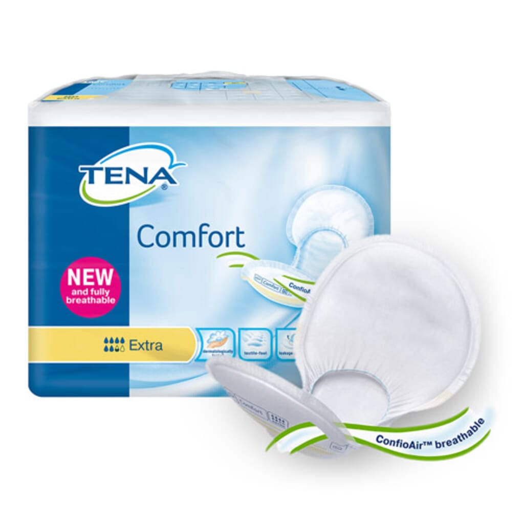 TENA Comfort Super  Large shaped incontinence pad