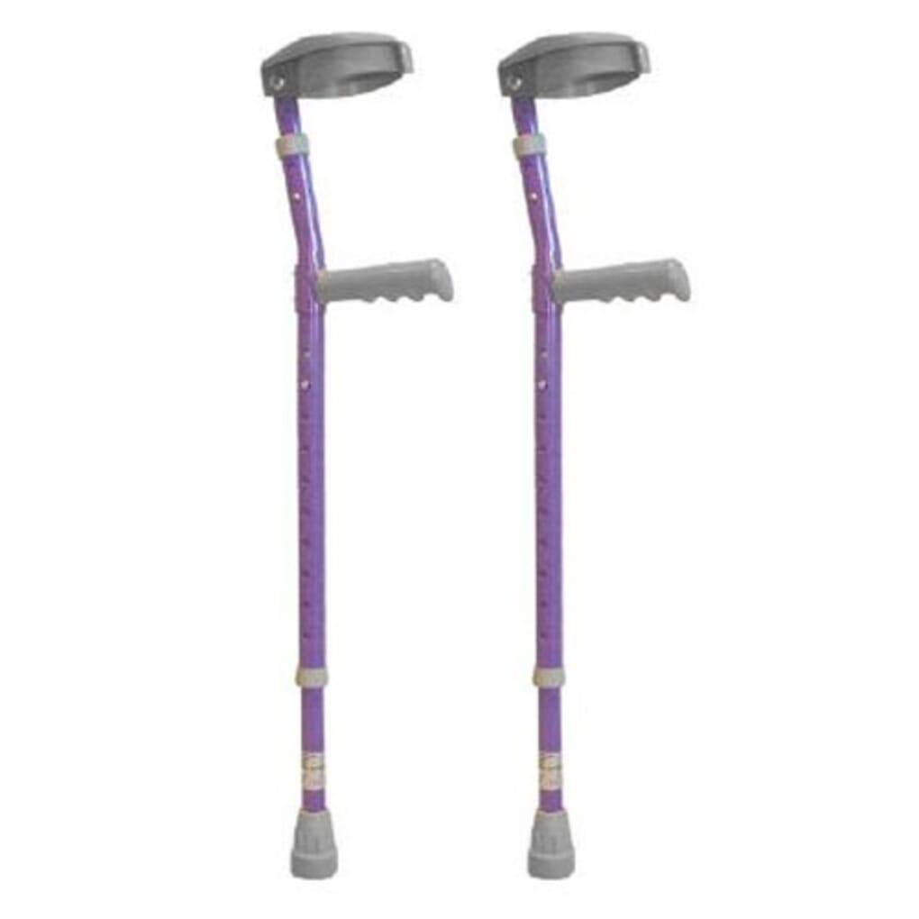 Childrens Coloured Crutches - Purple - Complete Care Shop