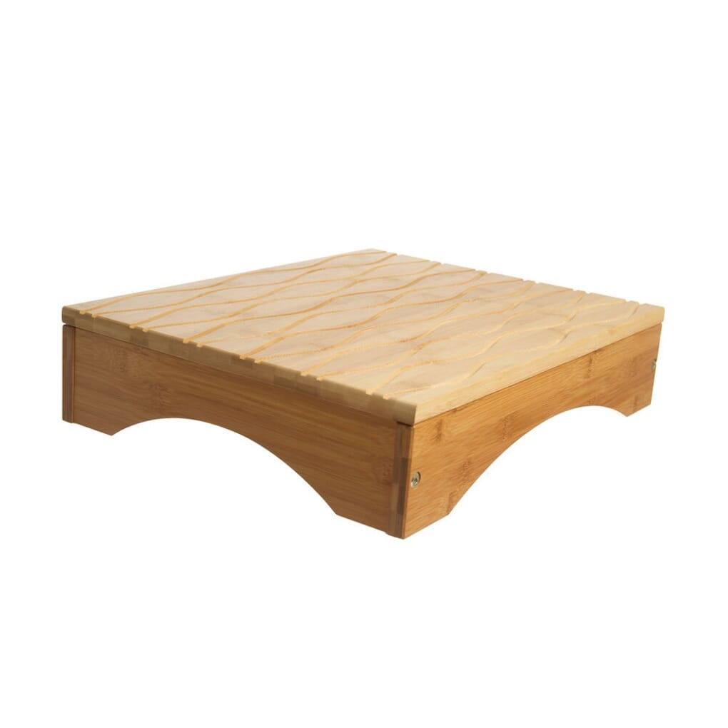 Step deals stool bamboo