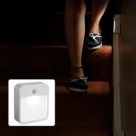 Motion sensor deals lights for elderly