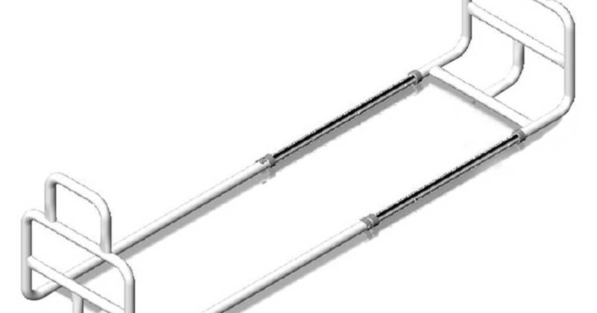 NRS Healthcare Standard Bed Stick White Complete Care Shop