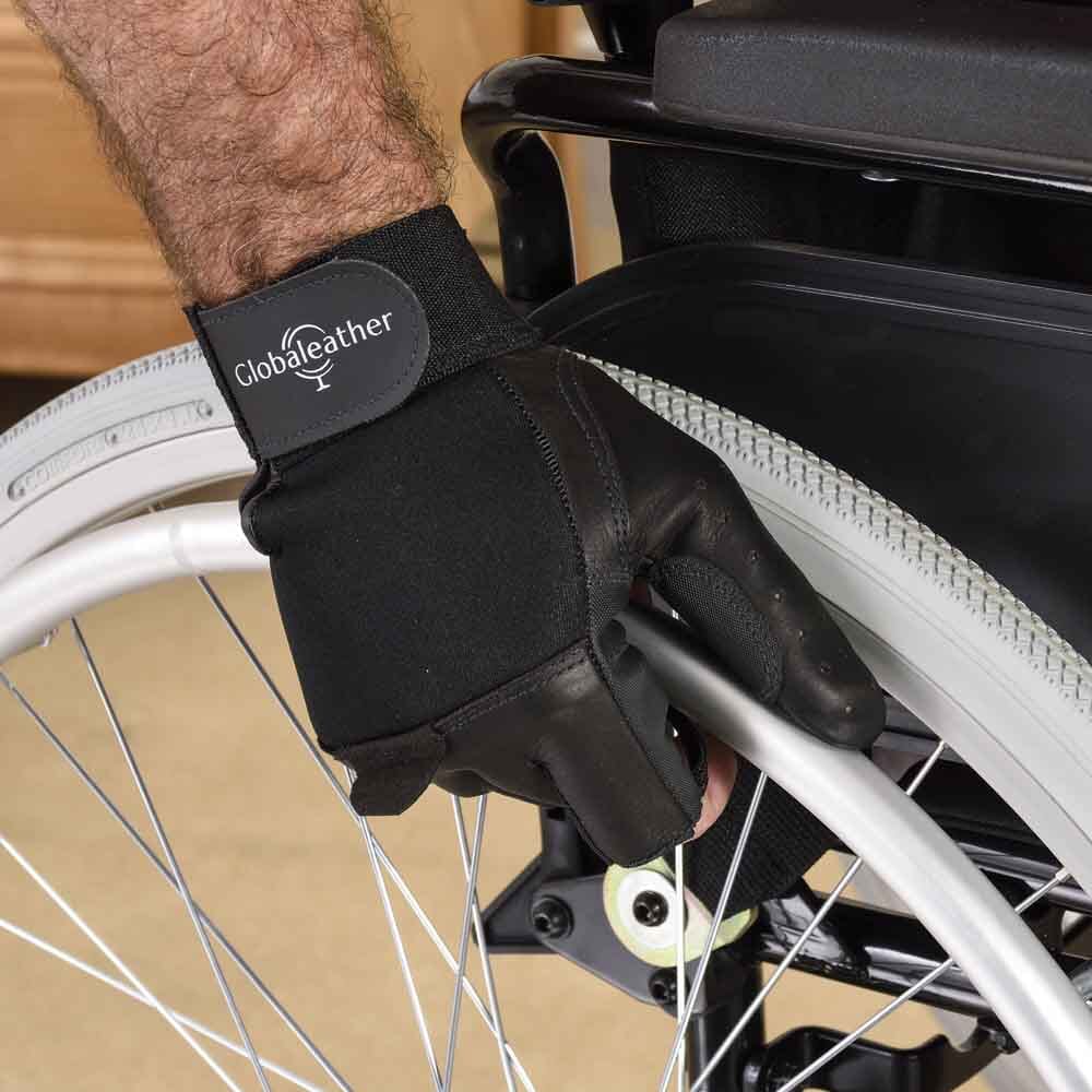 Supergrip Wheelchair Gloves – Open Finger