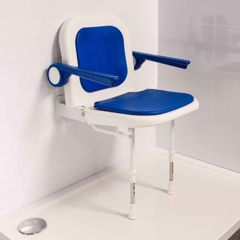 shower wall chair