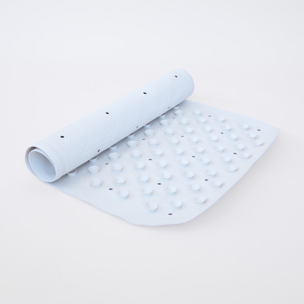 Rubber backed bath clearance mat