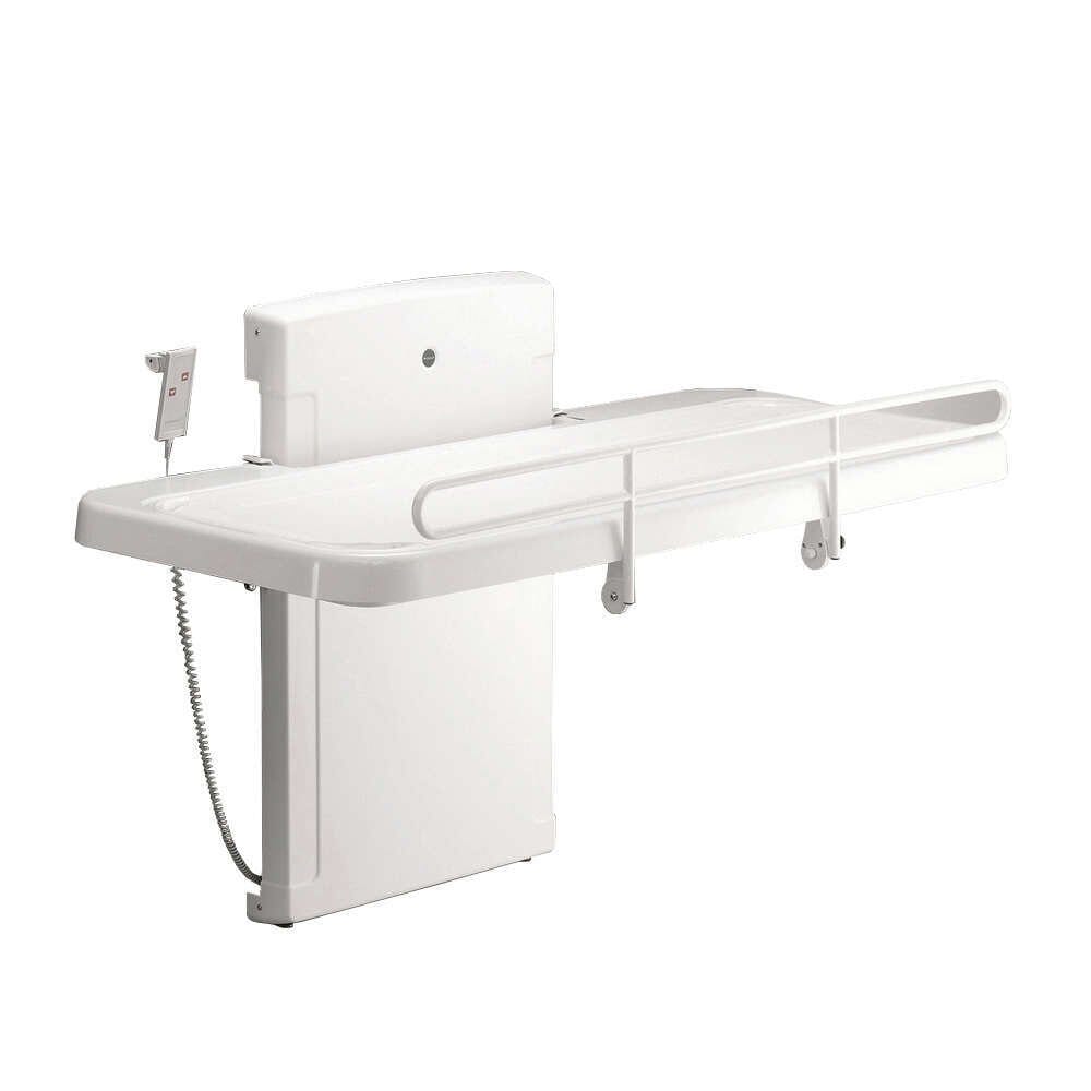 Pressalit 2000 Nursing Bench With Safety Rail