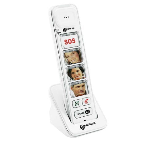  Doro 311c Big Button Corded Telephone - White : Adaptive  Living Telephones : Health & Household
