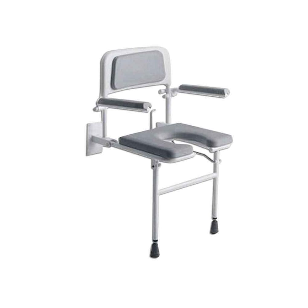 Wall discount shower chair