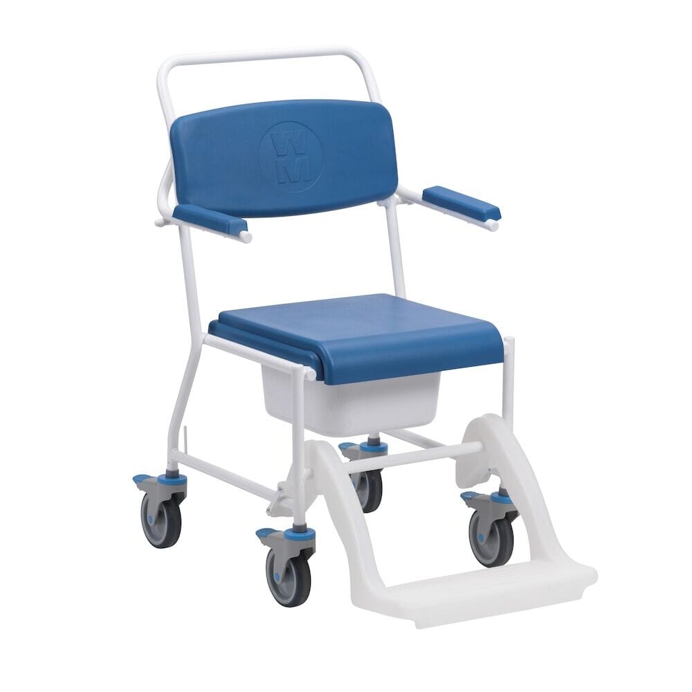 Shower chair discount with toilet seat