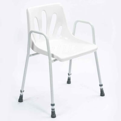 Stackable and Height Adjustable Shower Chair - NRS Healthcare