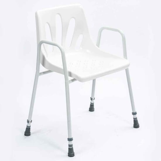 Stackable and Height Adjustable Shower Chair NRS Healthcare NRS