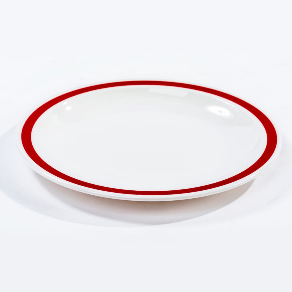 Red deals dinner plate