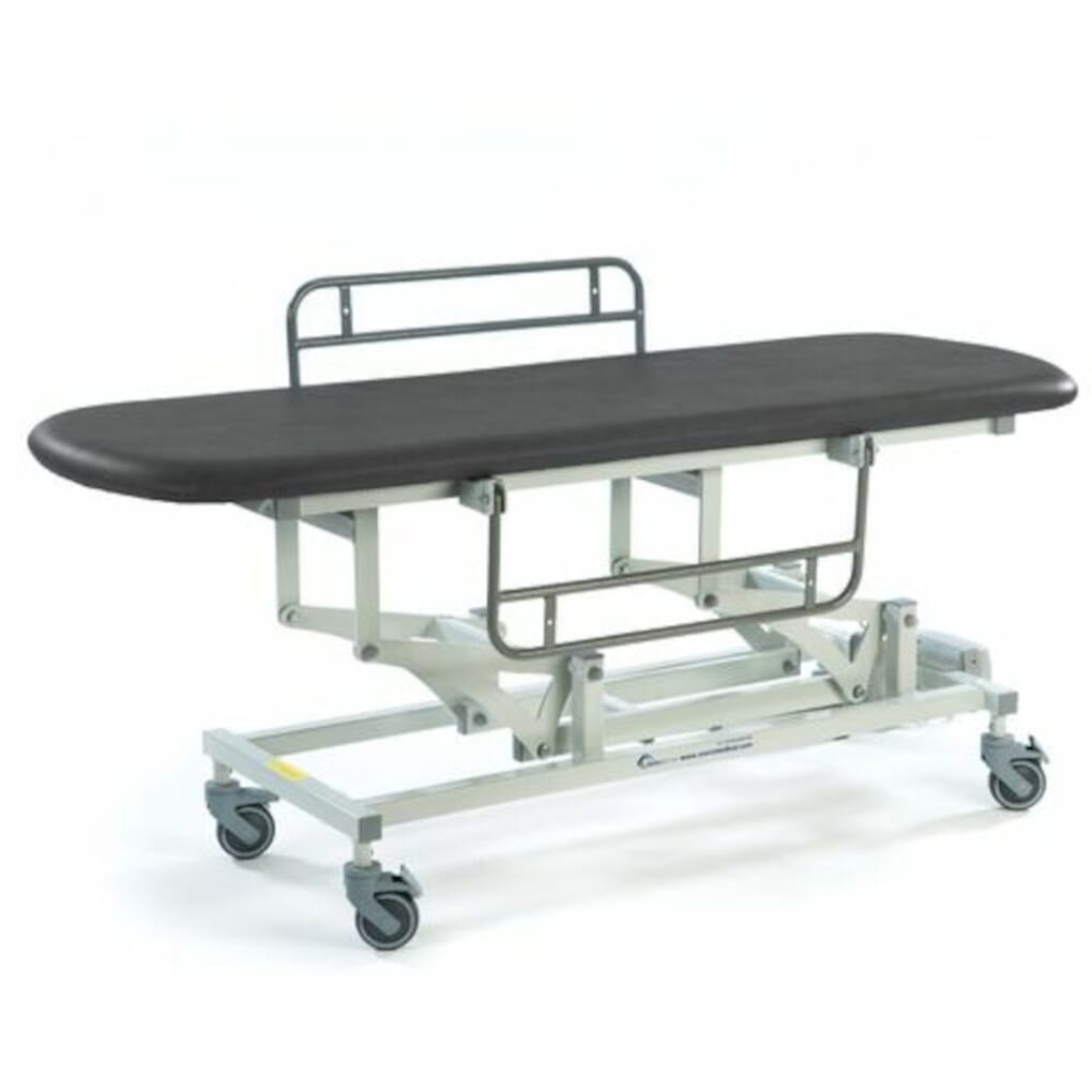 Long Electric Changing Table with Black Complete Care Shop