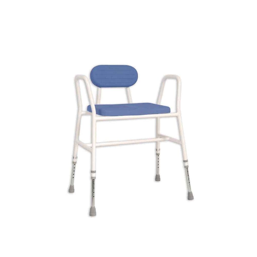 Perching stool with wheels hot sale