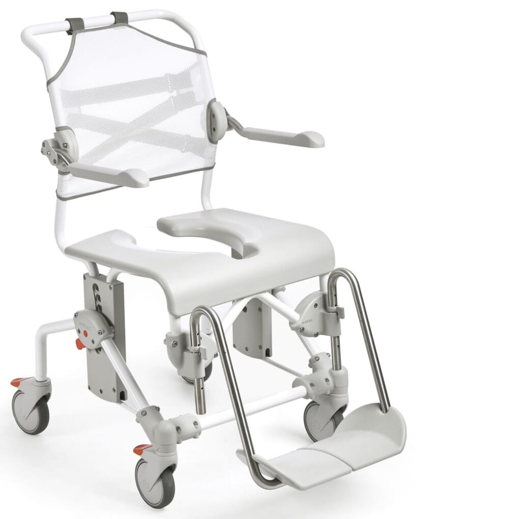 Etac Swift Mobil 2 Shower Commode Chair Standard size Partly