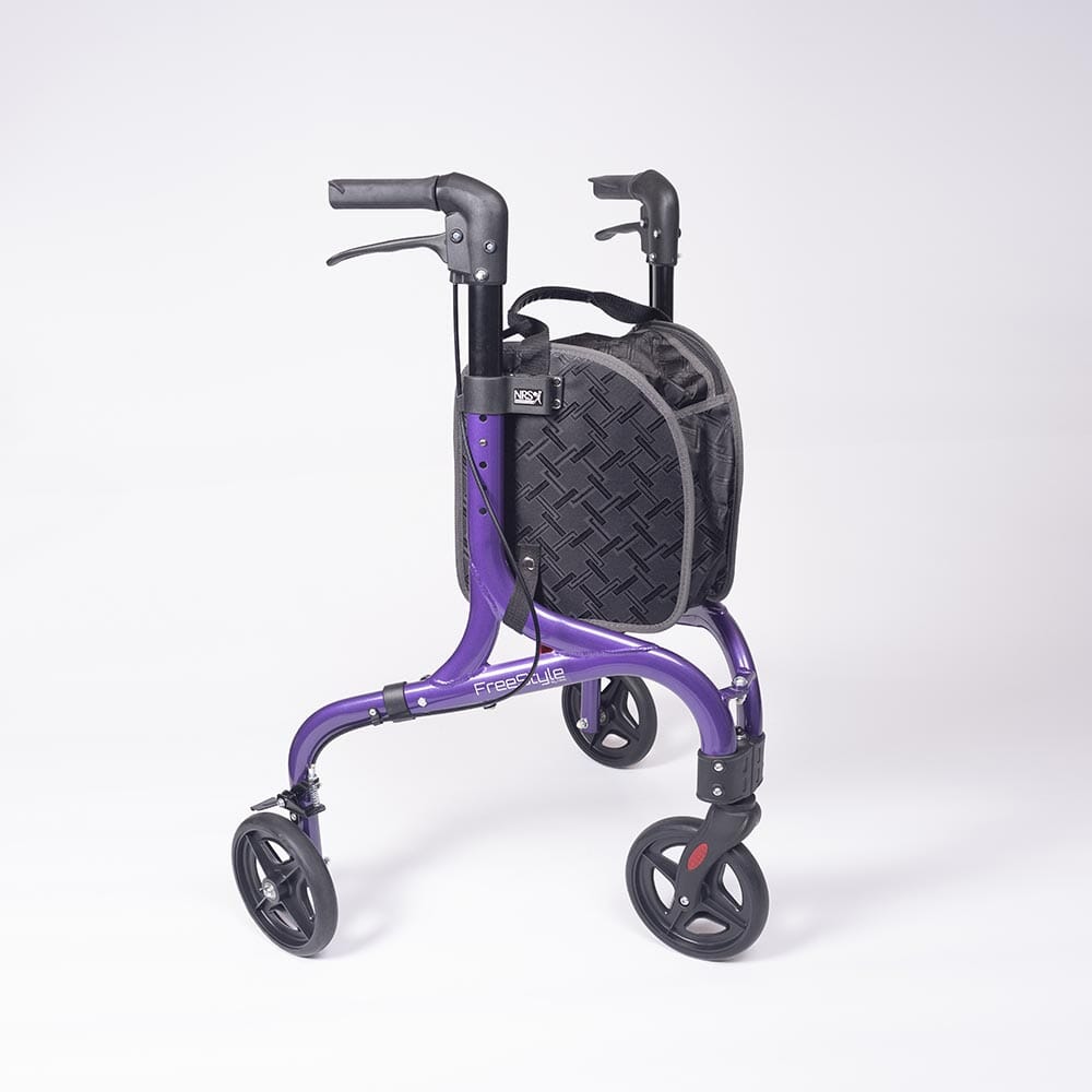 Adjustable store walking frame