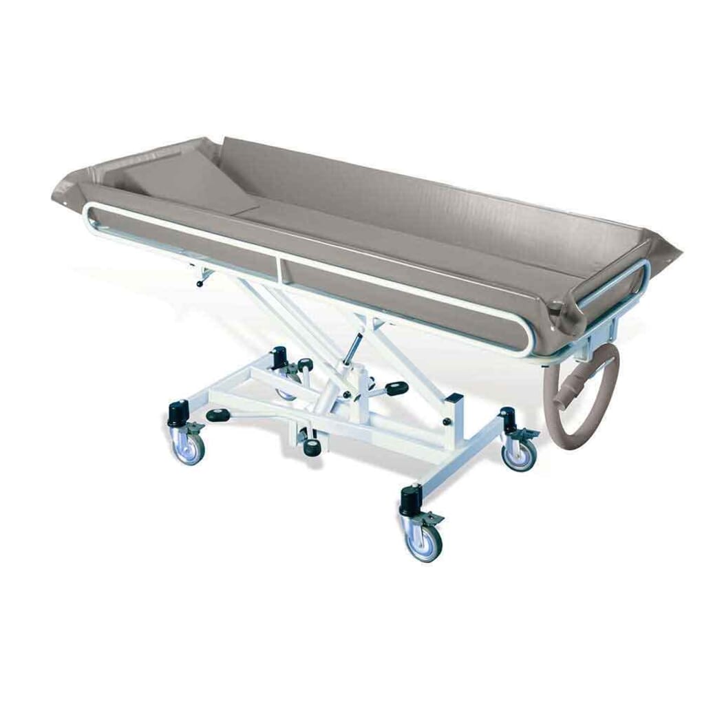 Invadex Shower Trolley Height Adjustable Complete Care Shop