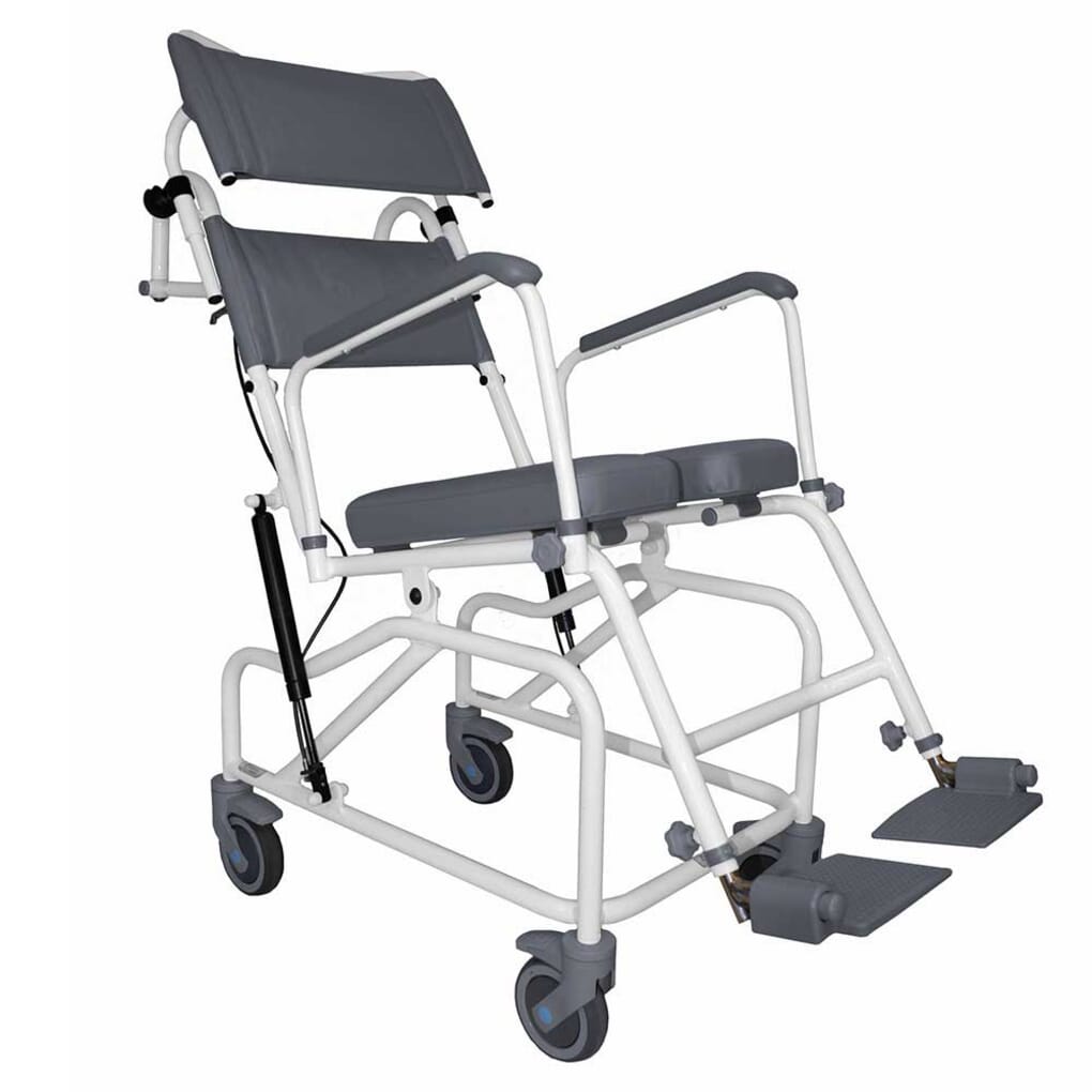 Rolling shower chair online with tilt