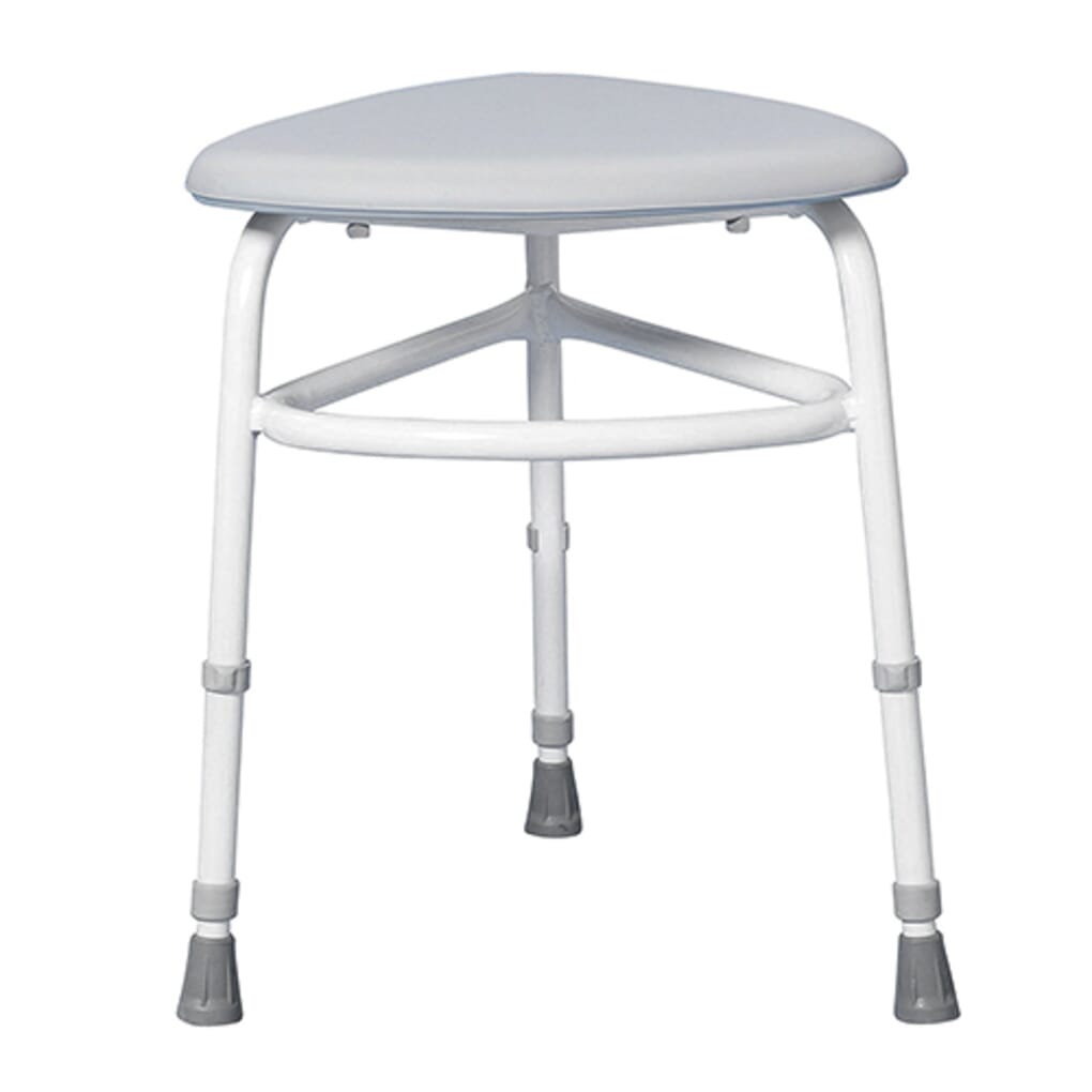 Three legged hot sale shower stool