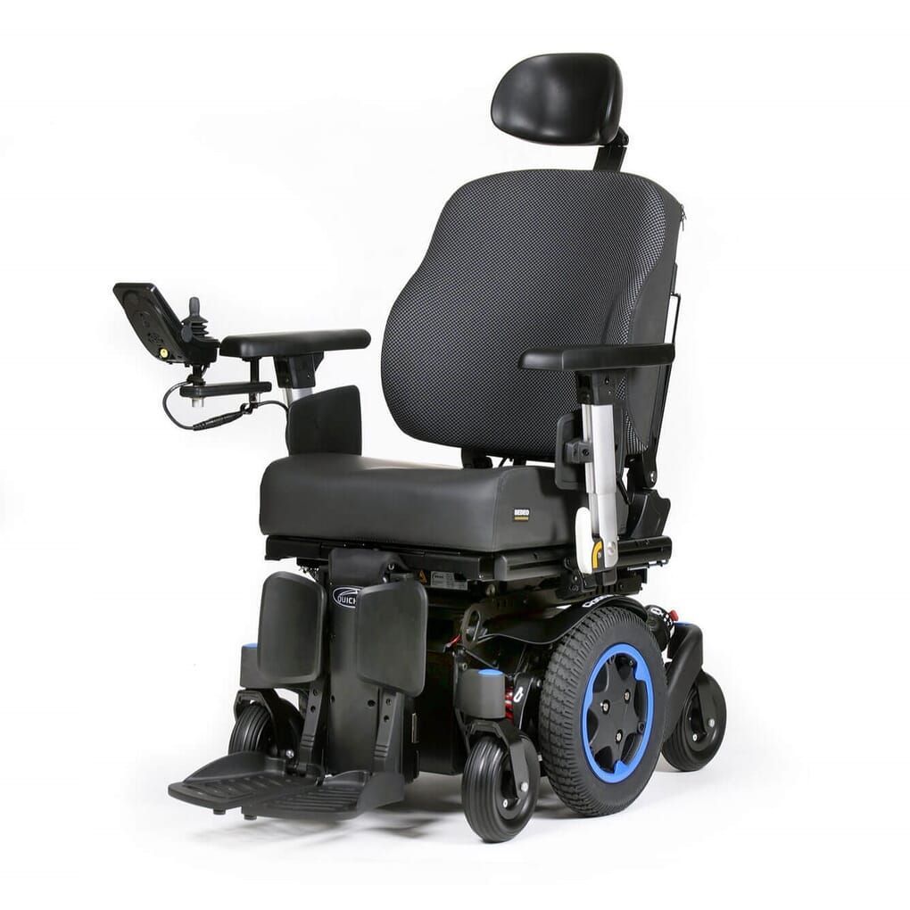 Mini electric clearance wheelchair