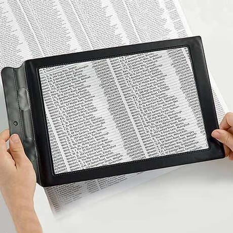 Magnifying glass for reading discount