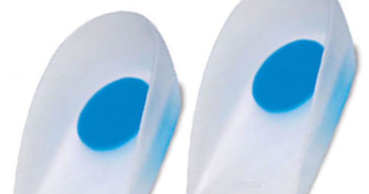 Viscoelastic store heel cups