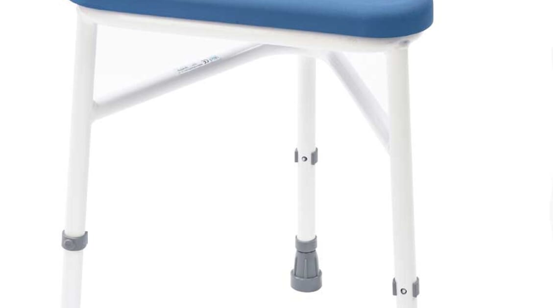NRS Healthcare Padded Corner Shower Stool NRS Healthcare Pro