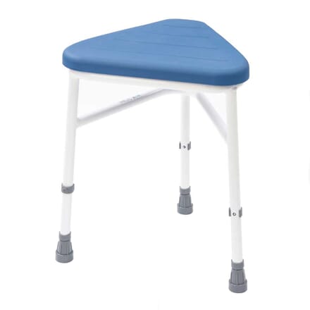 Corner shower best sale stool plastic