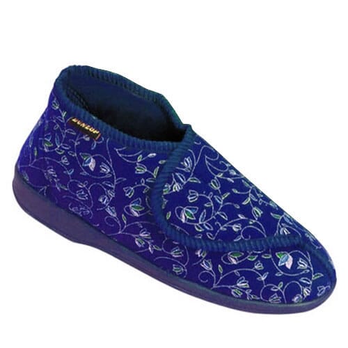 Ladies Slipper Boots - Blue - Size 5