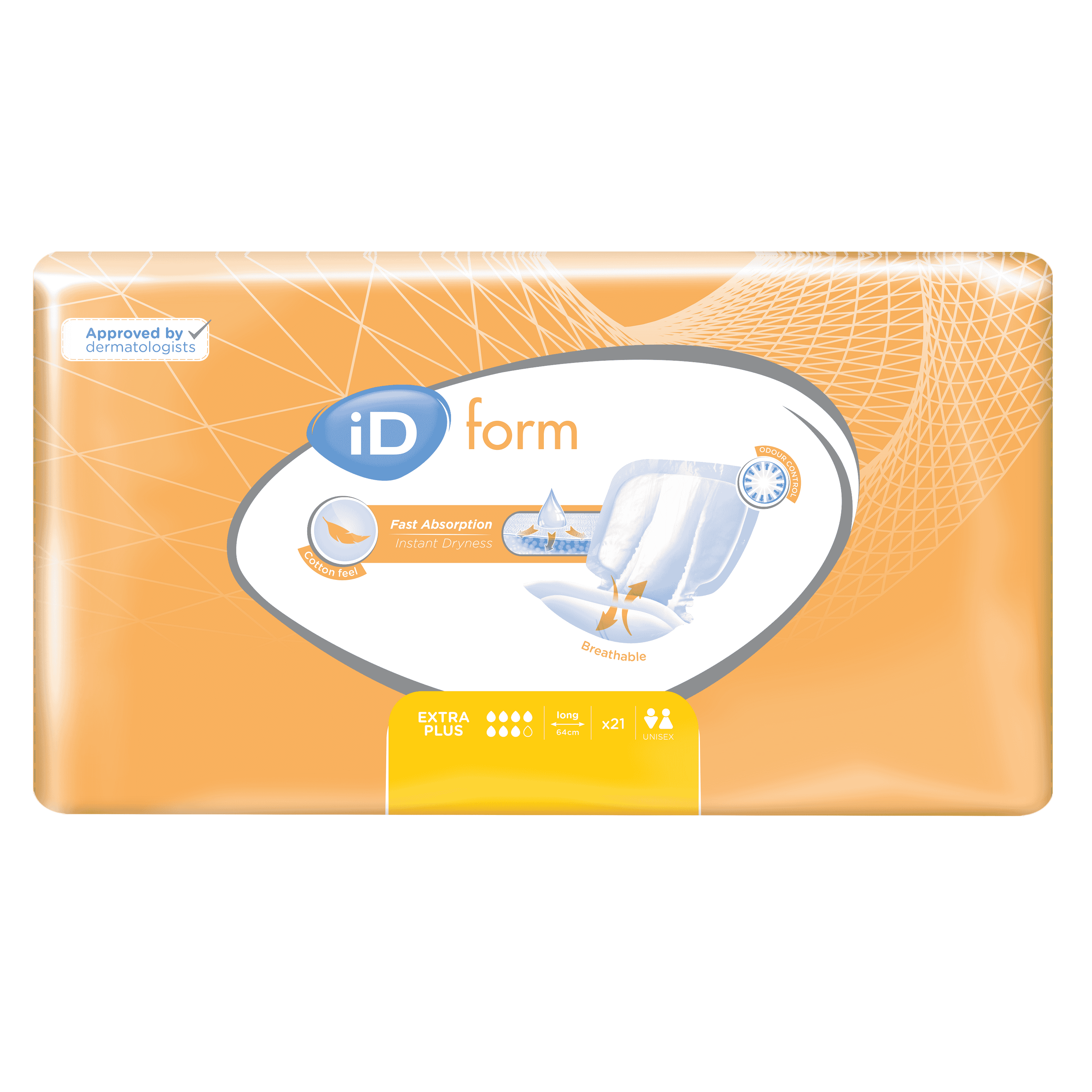 Id White Form Incontinence Pads - Extra Plus