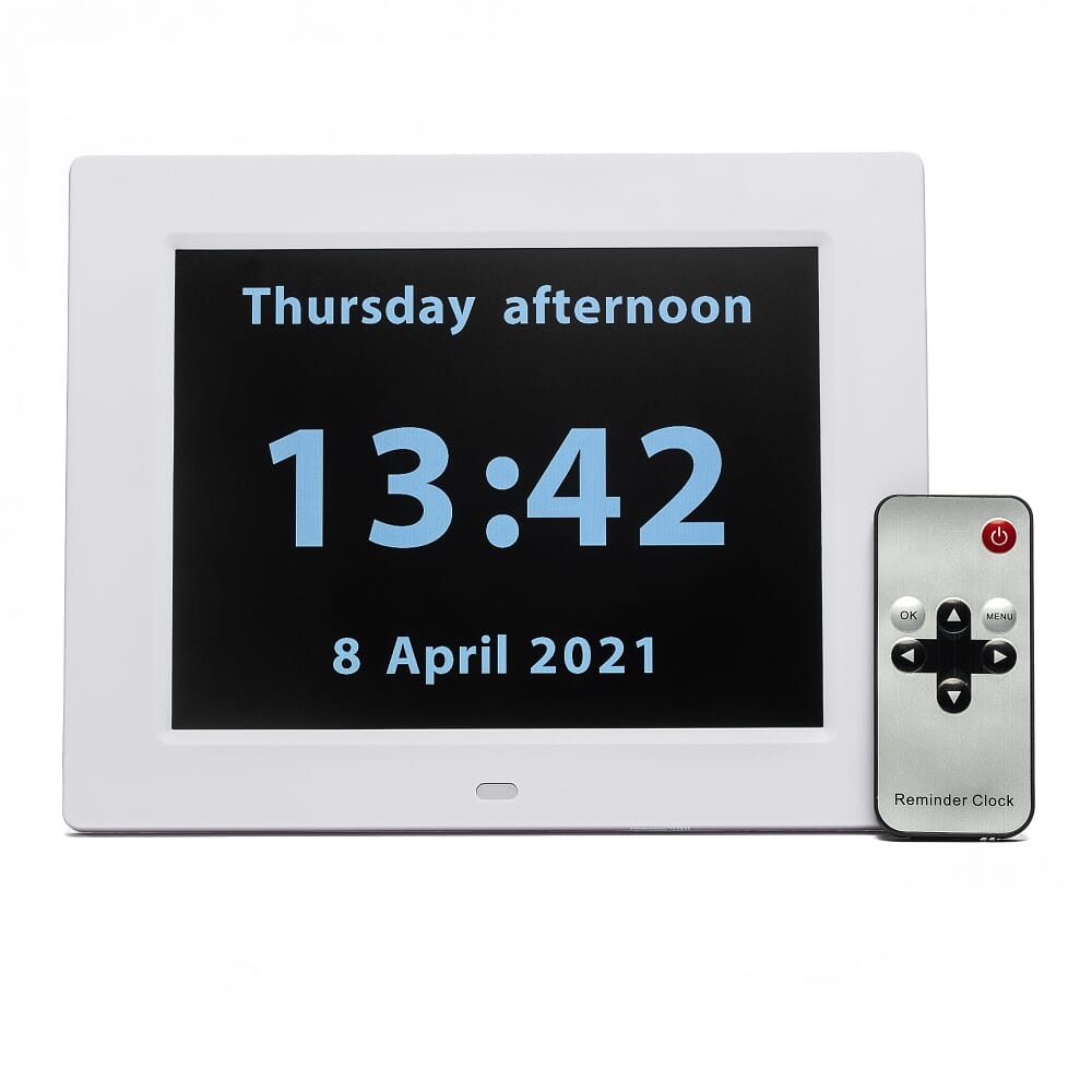Rosebud Reminder Clock - Dementia Clock