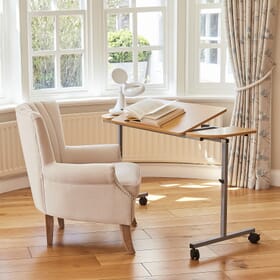 NRS Healthcare Adjustable Overbed Table NRS Healthcare Pro