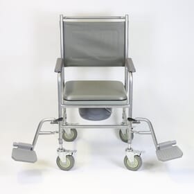 NRS Healthcare Height Adjustable Wheeled Commode