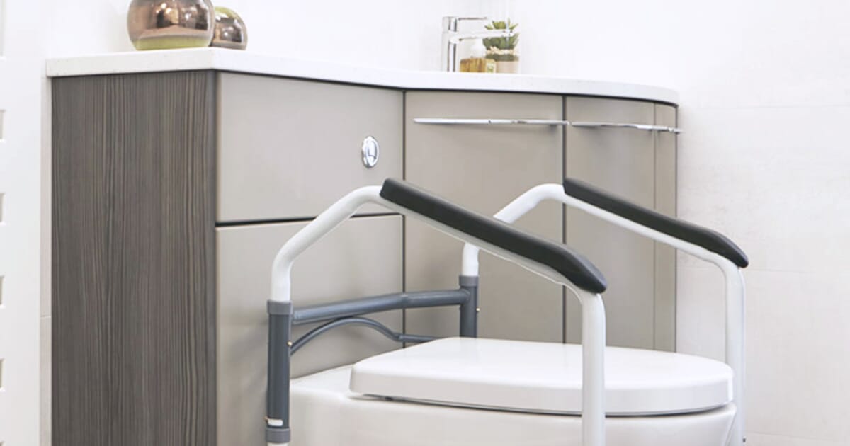 Buckingham Foldeasy Toilet Frame Surround NRS Healthcare Pro