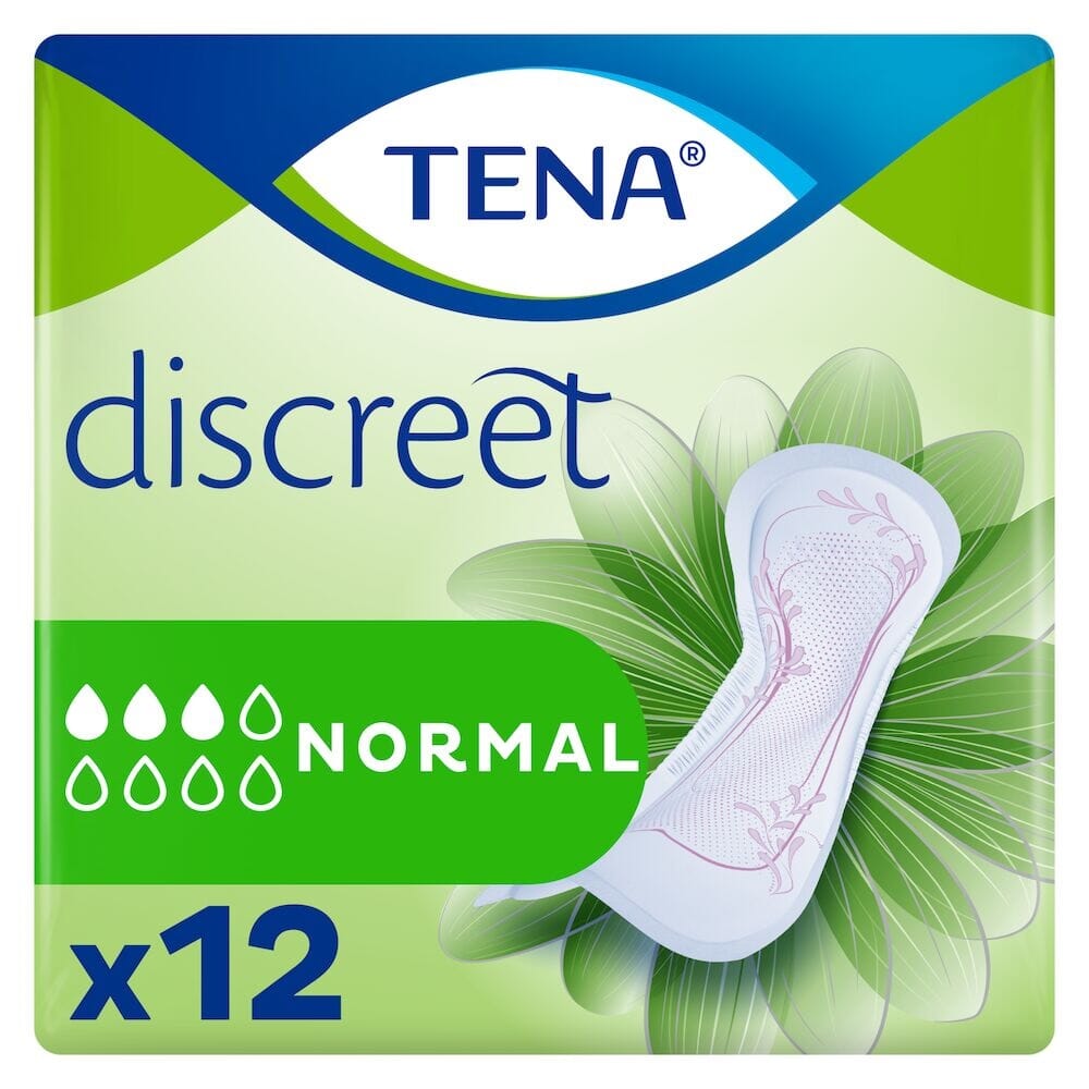 Tena Women's White Lady Discreet Incontinence Pads - Normal - Multipack