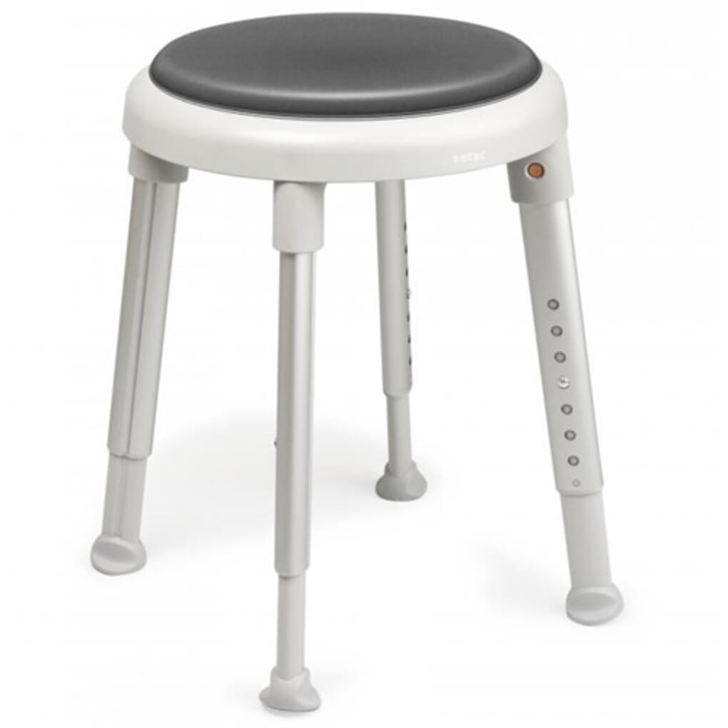 Shower stool hot sale with swivel seat